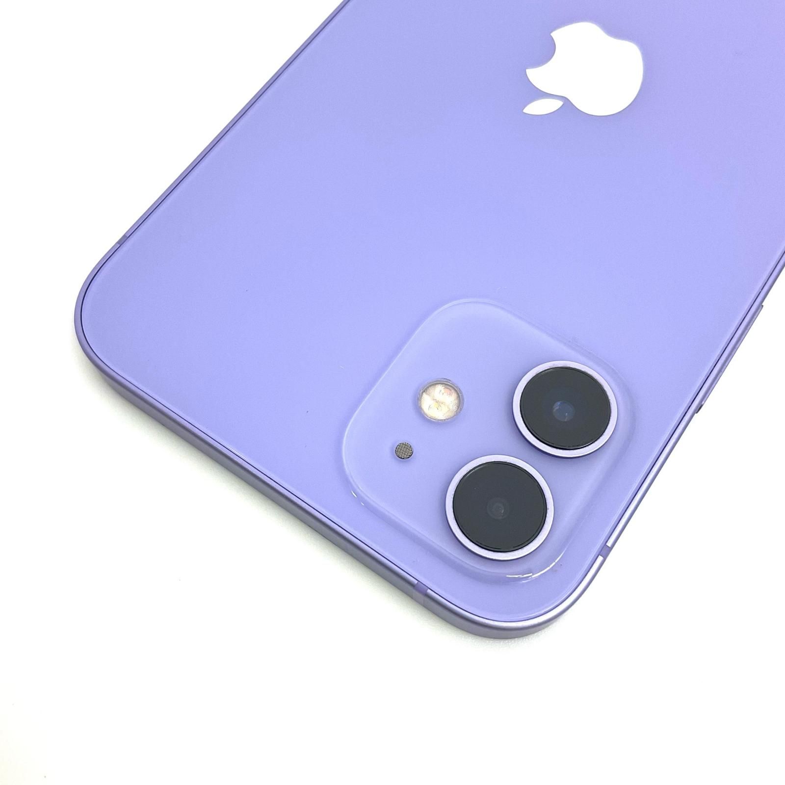 iPhone 12 64GB パープル SIMフリー 付属品完備 ムスビー｜爆速発送