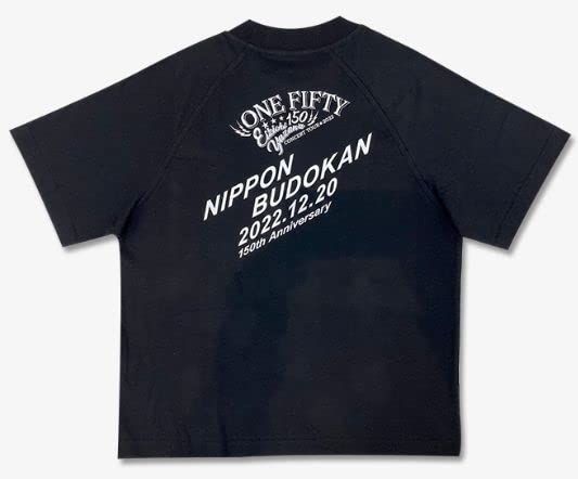 【矢沢永吉】ワイドTシャツ（ONE FIFTY2022）BUDOKAN150XL 矢沢永吉（EIKICHI YAZAWA）BUDOKAN150 （ONE FIFTY2022）ワイド