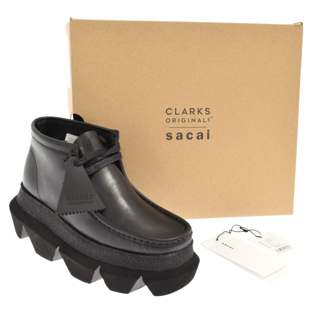 Sacai (サカイ) × CLARKS Wallabee クラークス ハイブリッド ワラビー