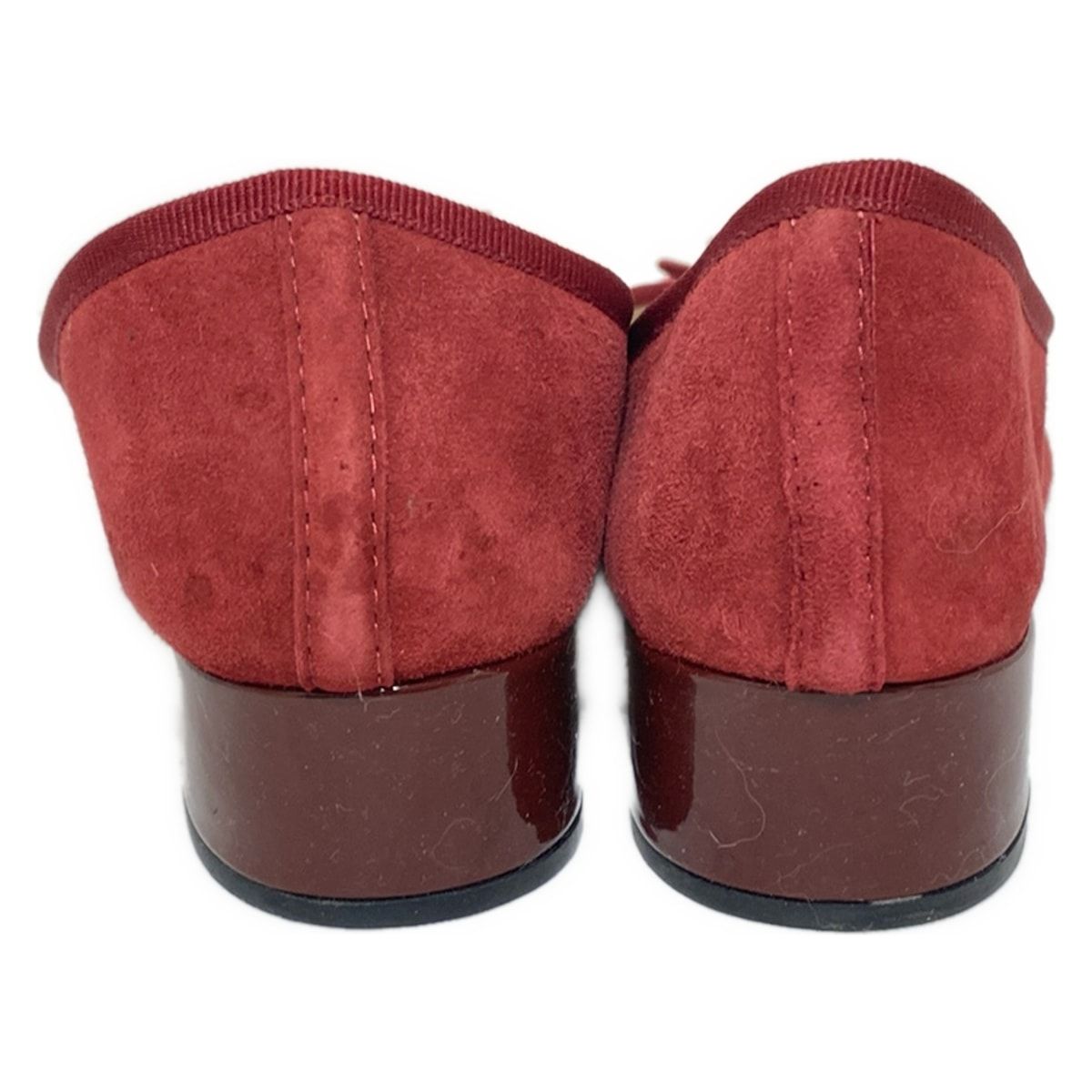 repetto(レペット) フラットシューズ 38 1/2 レディース - ボルドー