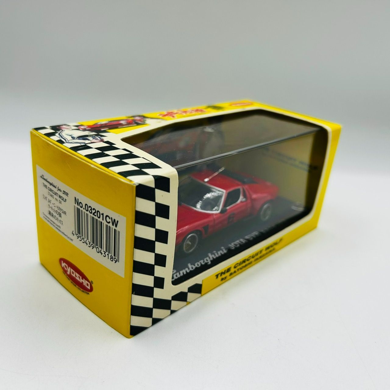 京商 サーキットの狼 ランボルギーニ イオタSVR 潮来のオックス 1/43