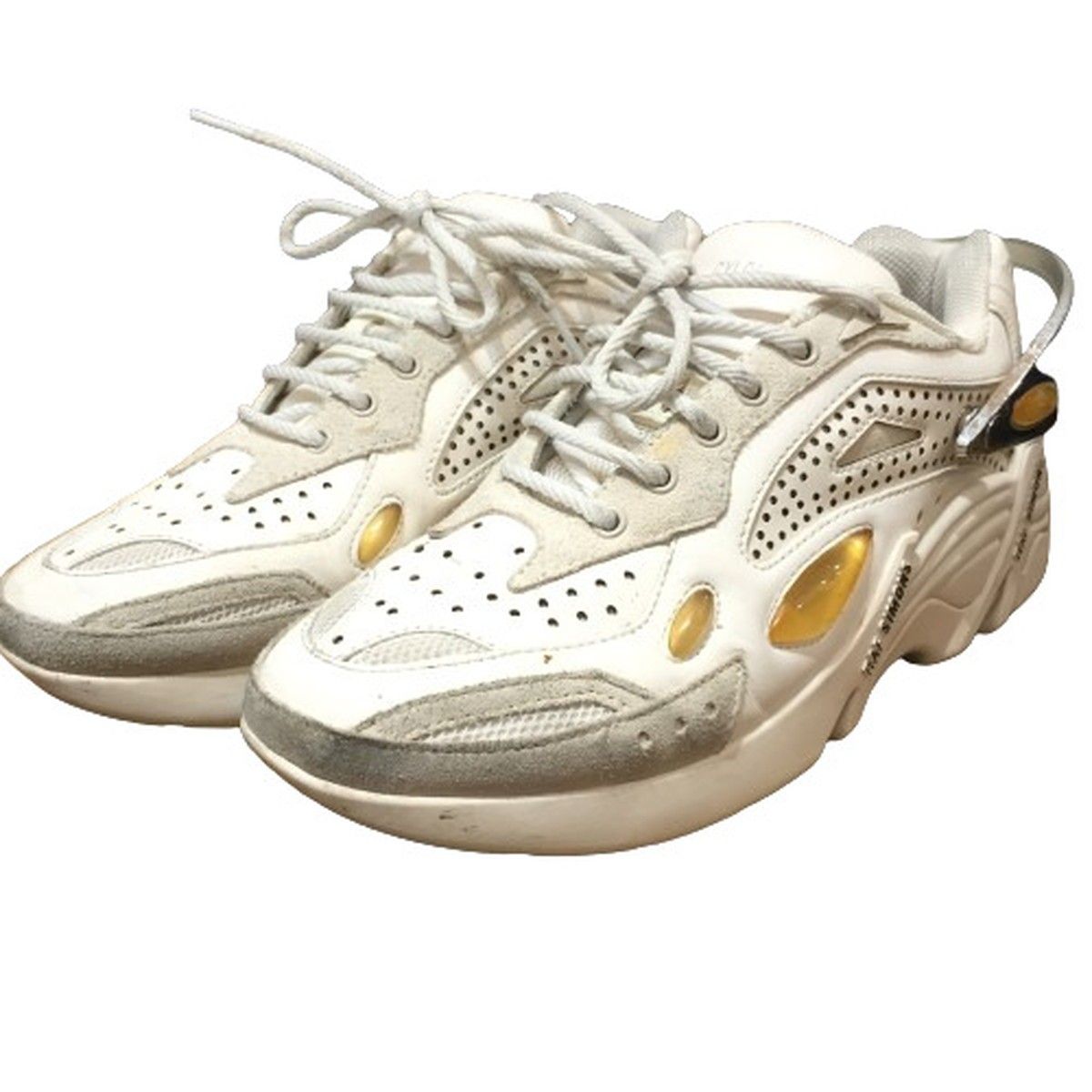 RAF SIMONS ラフシモンズ cylon-21 40003S 38 スニーカー 靴 ランナー RUNNER メンズ ホワイト