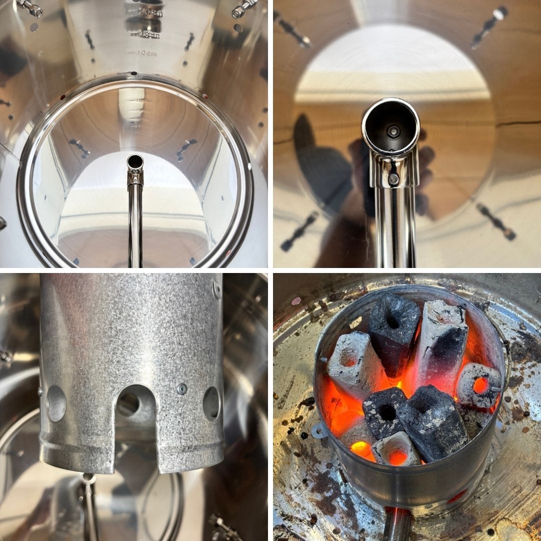 焼き芋機｜壺不要 炭火焼き芋器