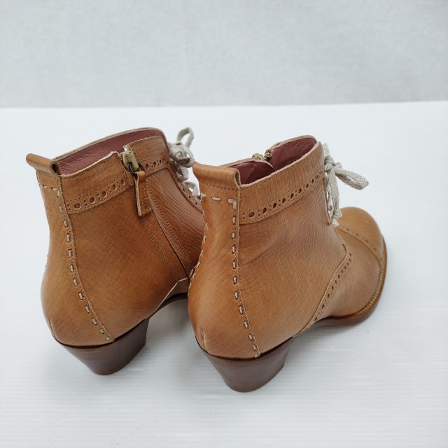 HENRY CUIR アンリークイール レザー サイドゴア ブーツ シューズ