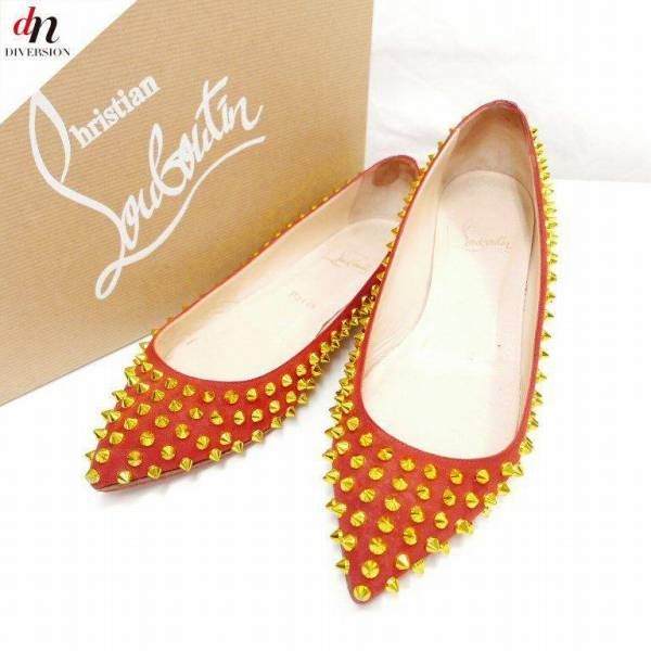 クリスチャンルブタン　フラットシューズ　38 楽天市場】【クリスチャン ルブタン】Christian Louboutin Zazou