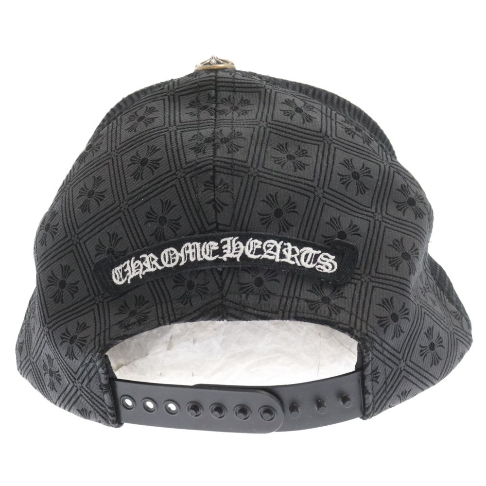 CHROME HEARTS (クロムハーツ) TRUCKER CAP レザークロスパッチ