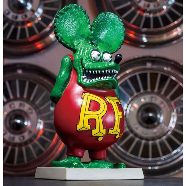Rat Fink ラットフィンク ソフト ビニール ドール フィギュア | Beli 