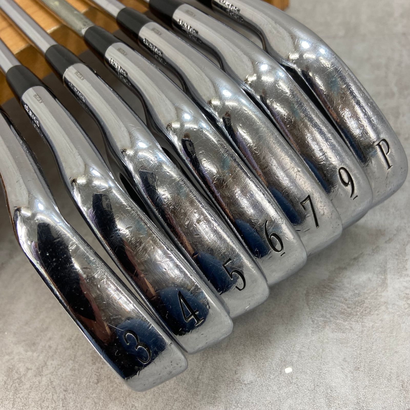 レフティー MIZUNO ミズノ MP-60 メンズゴルフ アイアン7本