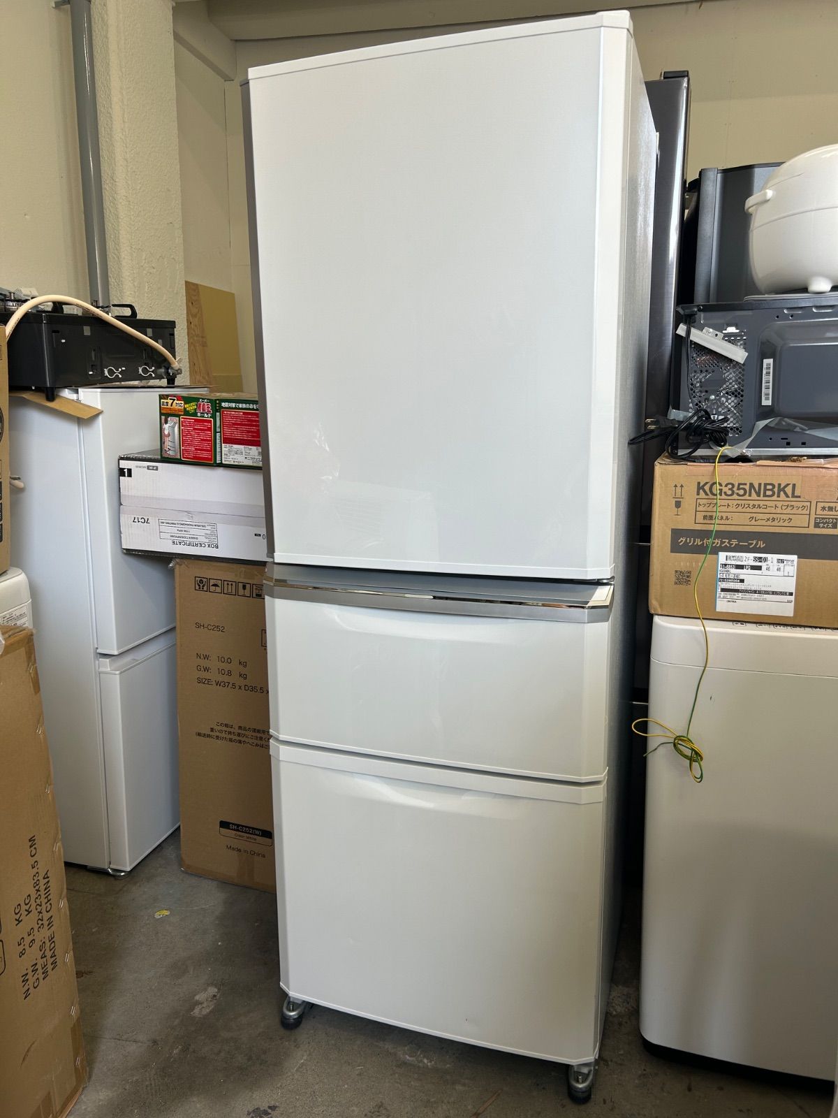 MITSUBISHI / 三菱 冷蔵庫 335L MR-C34E-W 2020年