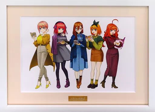 五等分の花嫁∬（読書）複製原画 集合1 - メルカリ