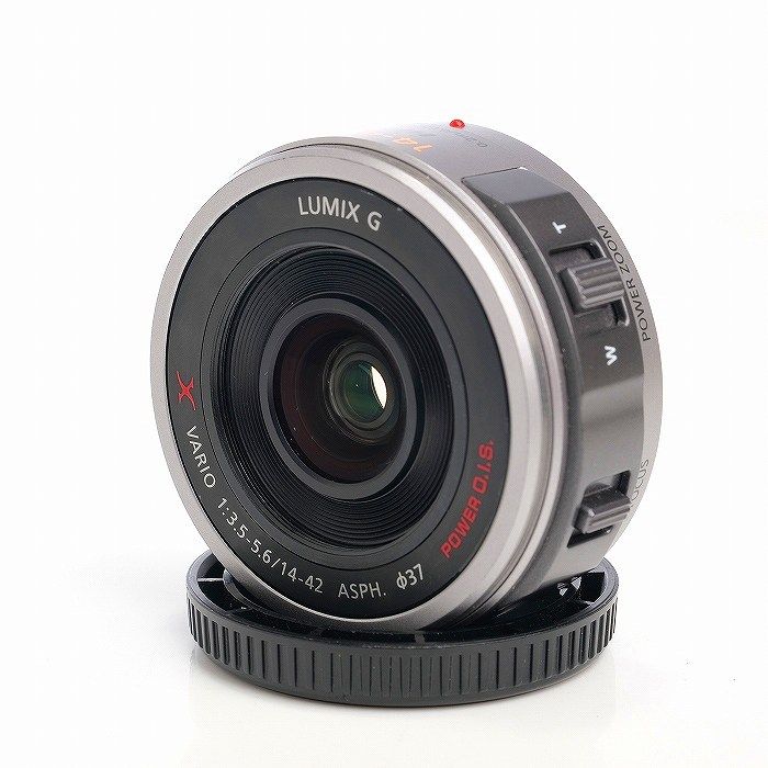 パナソニック Panasonic LUMIX G VARIO 14|42|3.5-5.6 ASPH. シルバー H-PS14042