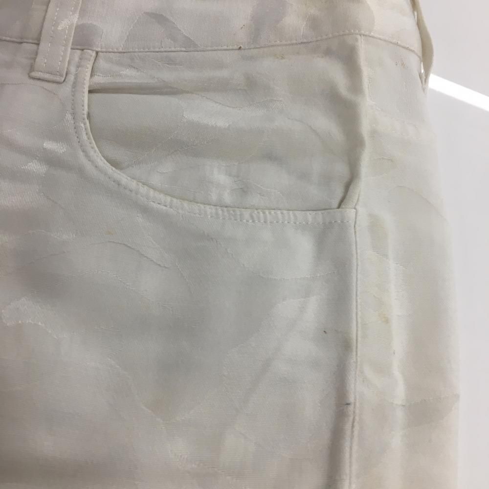 ☆SALE価格☆マークアンドロナ パンツ 白 カモフラ スカル 迷彩