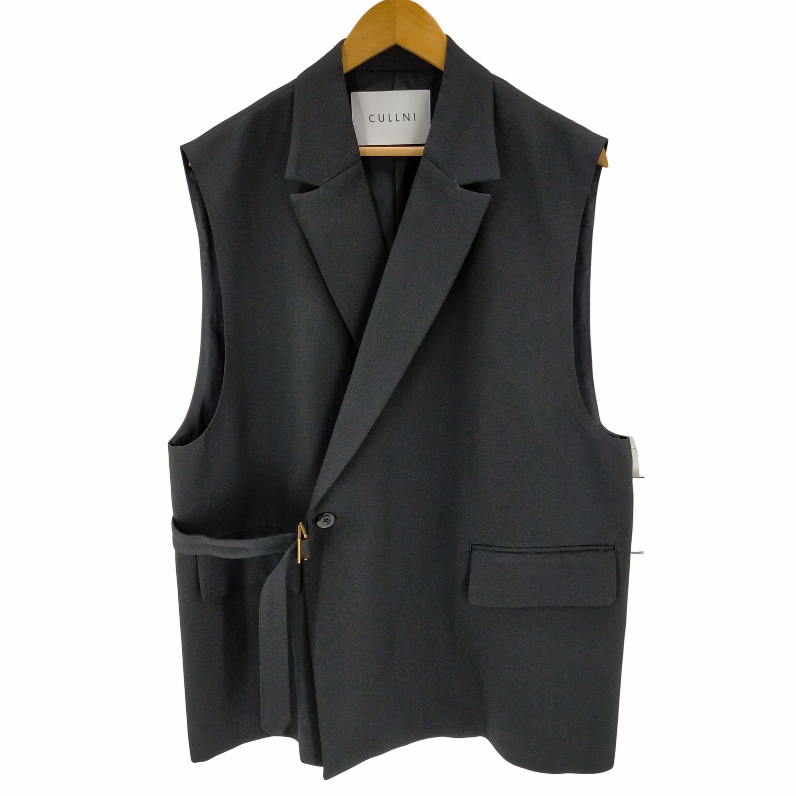 クルニ CULLNI 23SS Sleeveless Tie Locken Jacket ノースリーブタイロッケンジャケット メンズ 2 - メルカリ