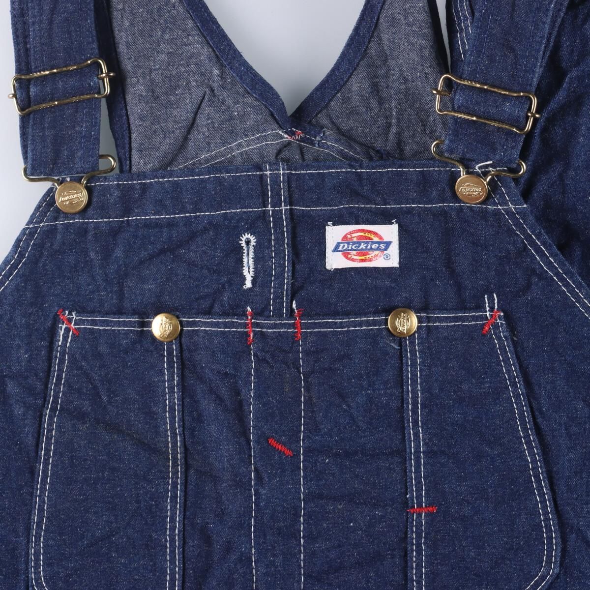 古着 ビッグサイズ 90年代 ディッキーズ Dickies デニムオーバーオール