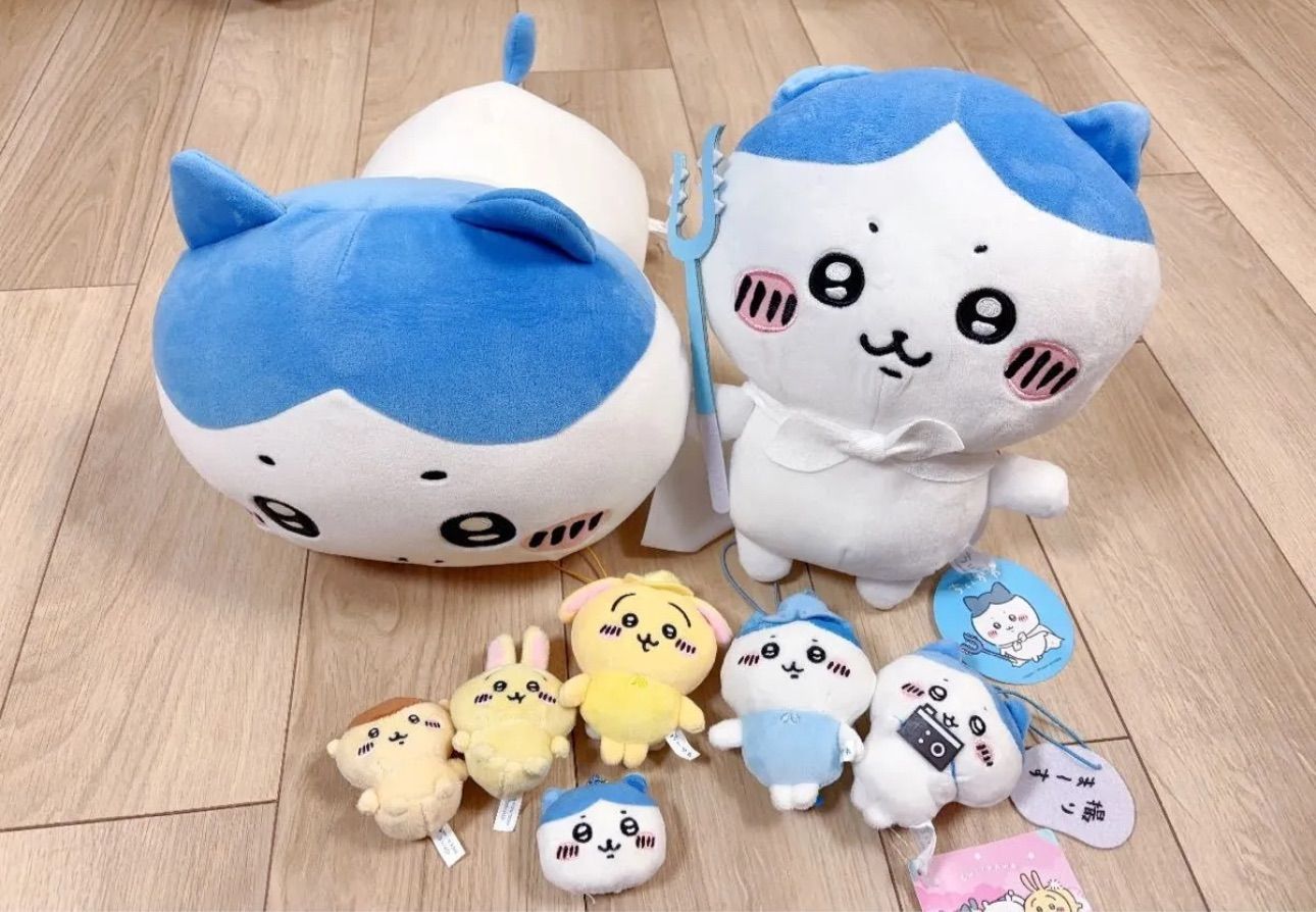 ちいかわ ハチワレ うさぎ ぬいぐるみ まとめ売りセット ぬいぐるみ ちいかわ ハチワレ うさぎ まとめ売り - メルカリ