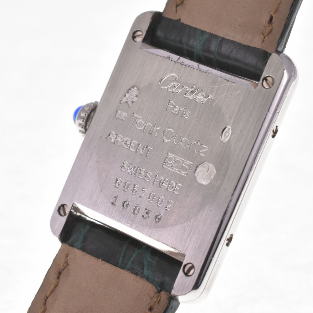 カルティエ CARTIER 6057002 マストタンク SM クォーツ レディース良品
