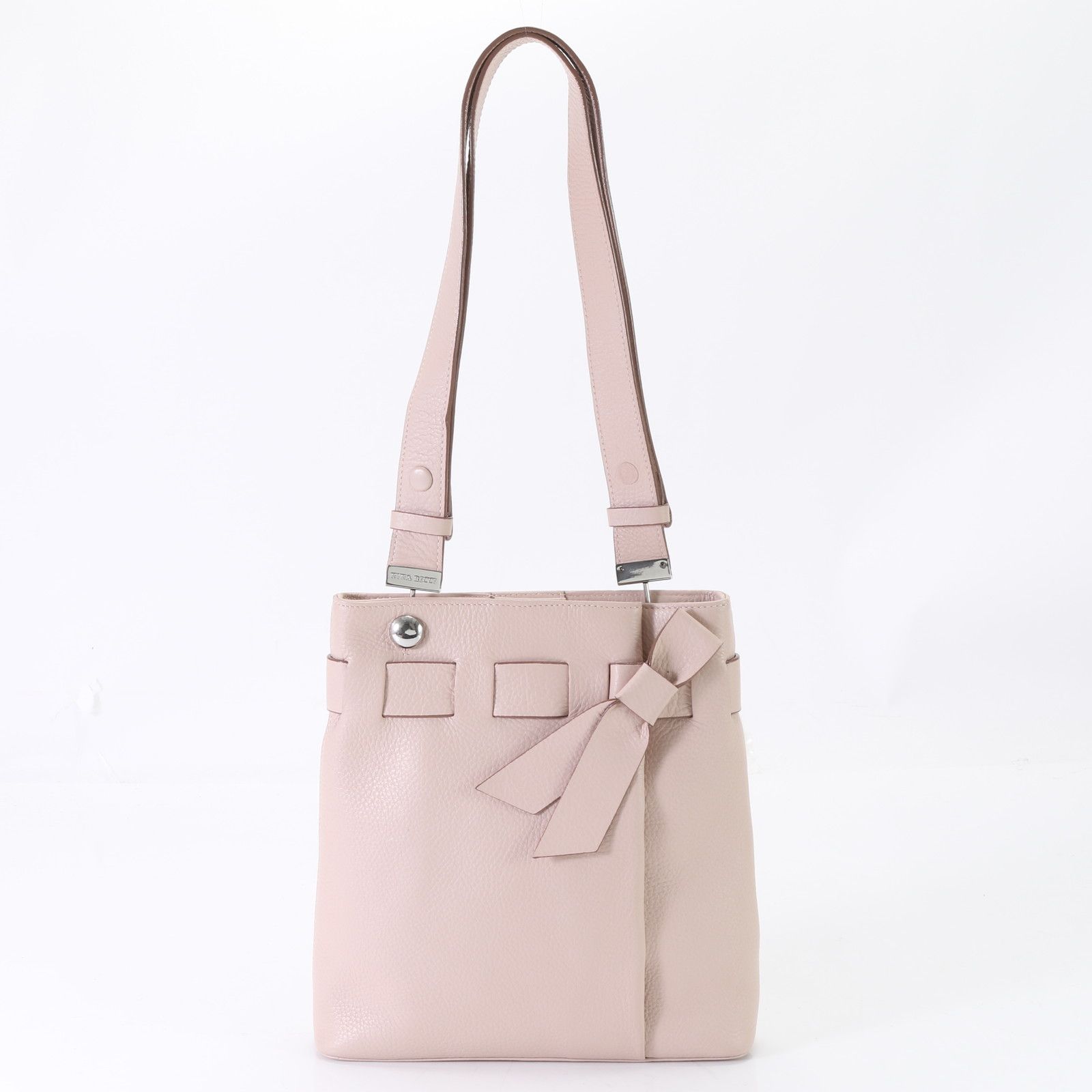 極美品 NINA RICCI ニナリッチ リボン モチーフ レザー 2WAY