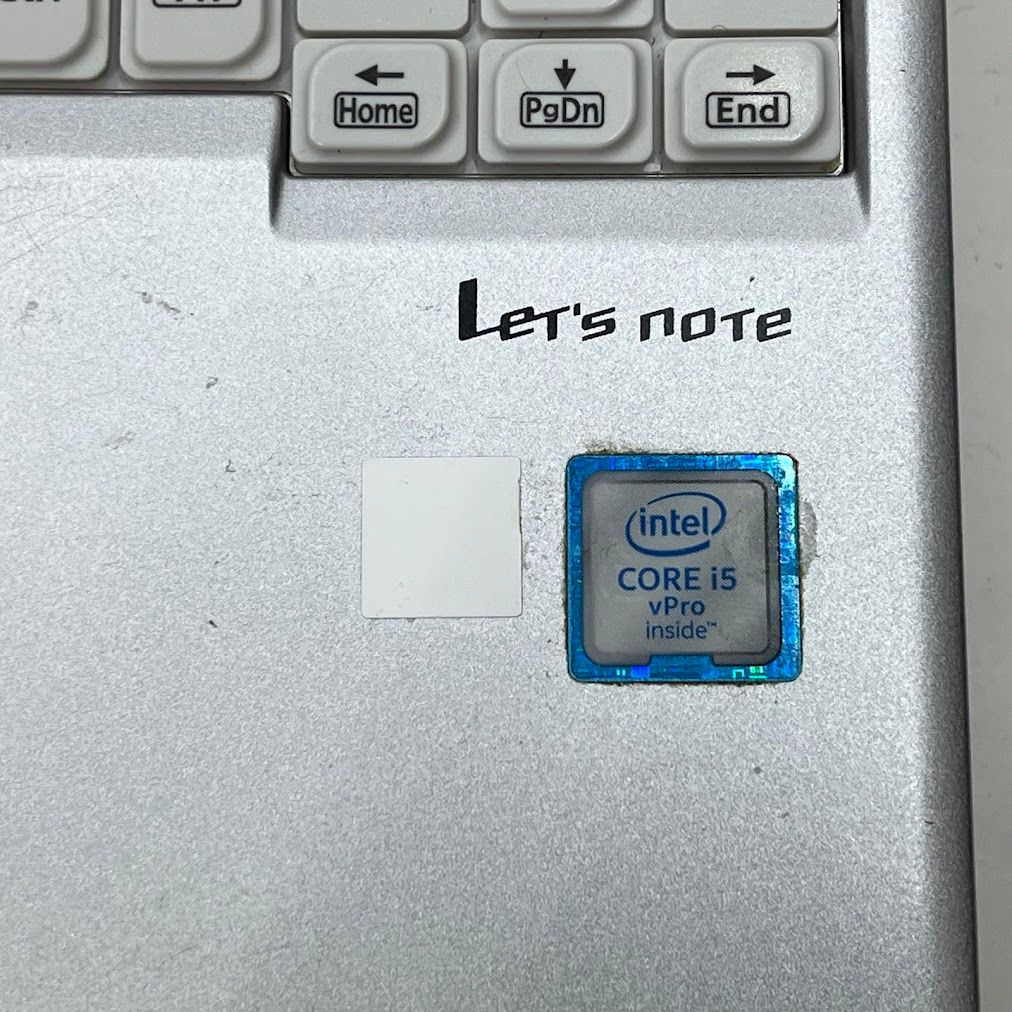 動作 済 パナソニック ノートパソコンCF-SZ5 12.1インチ Win11pro SSD128GB ４GB 第6世代I5-6400 2.4GHｚ ＤＶＤマルチ