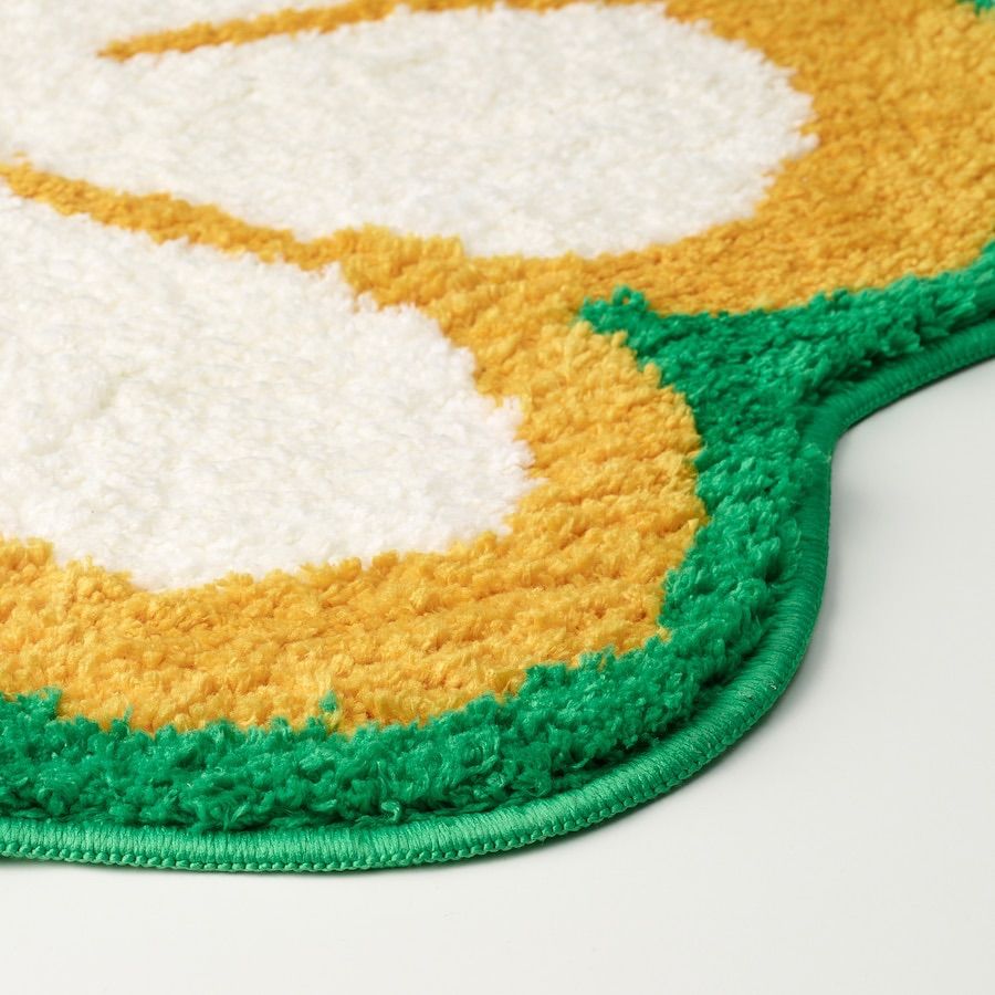 IKEA イケア バスマット 黄色 イエロー おしゃれ かわいい