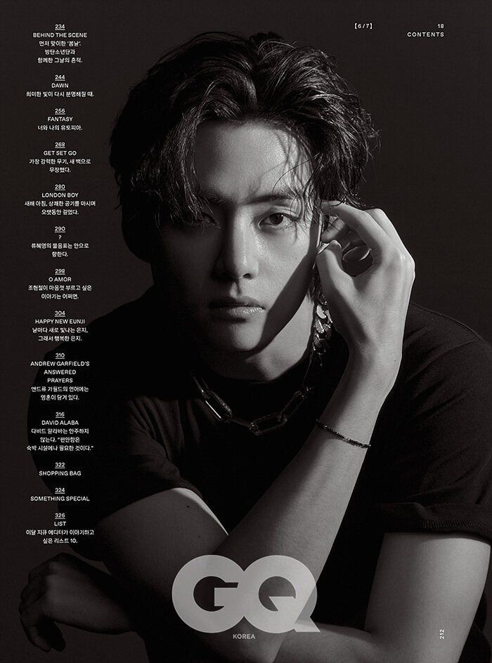 新品 GQ BTS V テヒョン テテ 和訳付き 先着ポスター付き 未読 - メルカリ