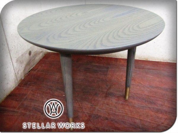 展示品/STELLAR WORKS/高級/FLYMEe取扱い/Lunar Side Table/SPACE COPENHAGEN/オーク/グレー/サイドテーブル/125，400円/ft8632k