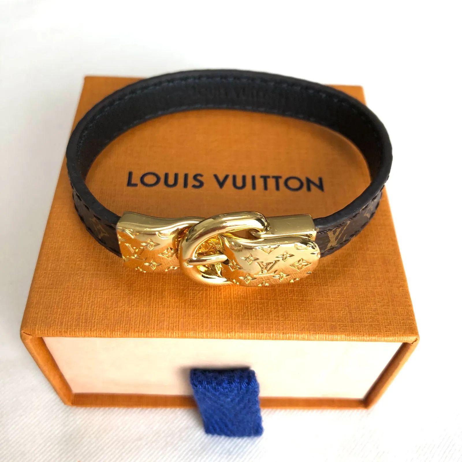 美品】 ルイヴィトン ブラスレ・ファッスン ユア ブレスレット モノグラム