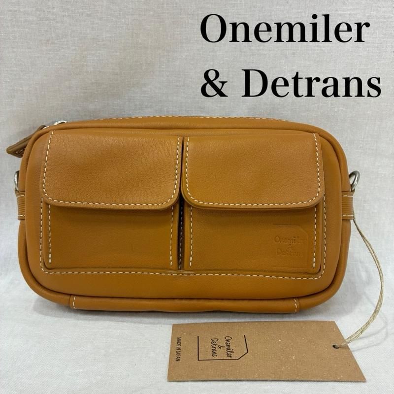 古着 ポーチ Onemiler - Detrans ワンマイラー-デトランズ ODMOD-021 レザー ウォレット ポーチ 2WAY ショルダー 別売り