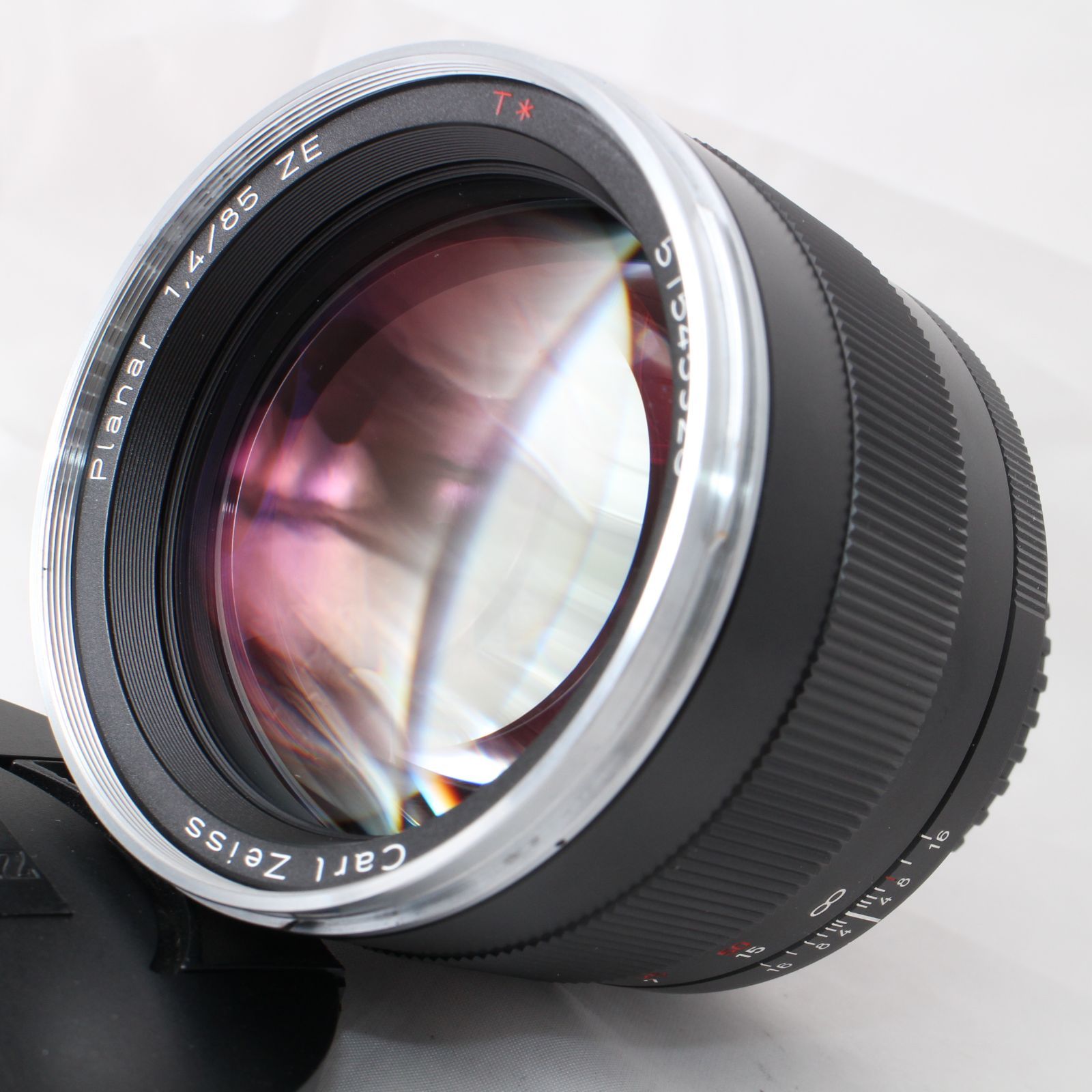 Canon - 美品　Carl Zeiss EFマウント　プラナー85ｍｍF1.4 Carl Zeiss Planar T* 85mm F1.4 ZE Canon EFマウント 元箱付属