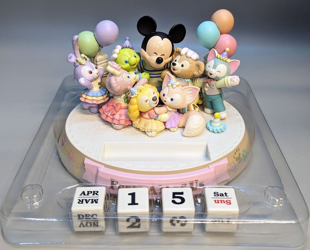 東京ディズニーシー 万年カレンダー Duffy and Friends From All of Us