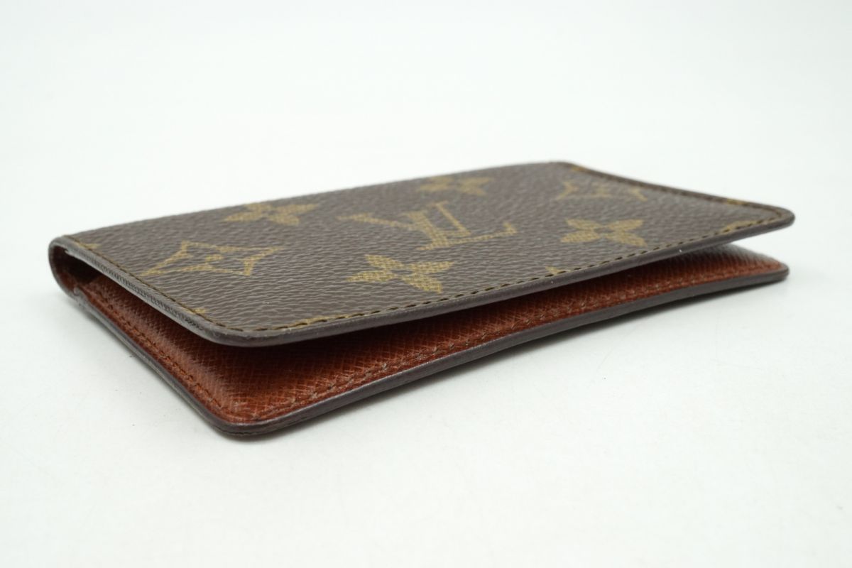 ④☆美品♪ ポシェットカルトヴィジット♪ 名刺入れ☆カードケース 楽天市場】LOUIS VUITTON ルイ ヴィトン モノグラム ポシェット