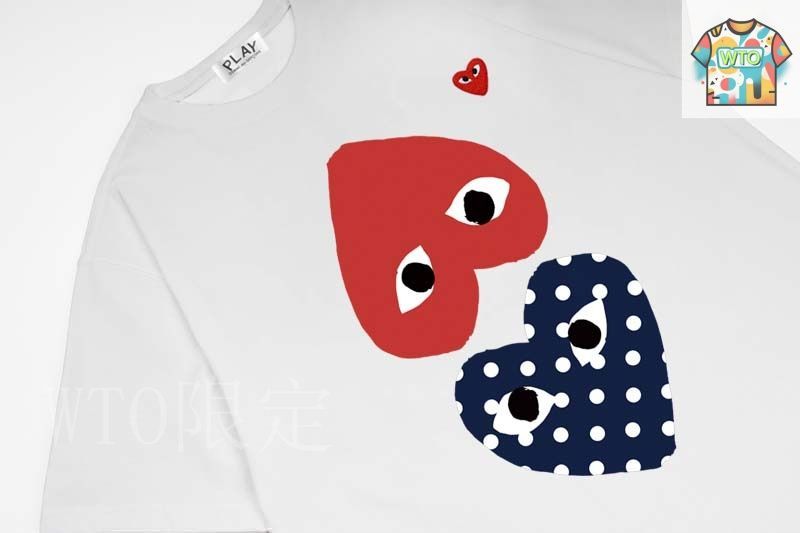 今日特価】Comme des Garcons レッドハートドット Tee-2 - メルカリ