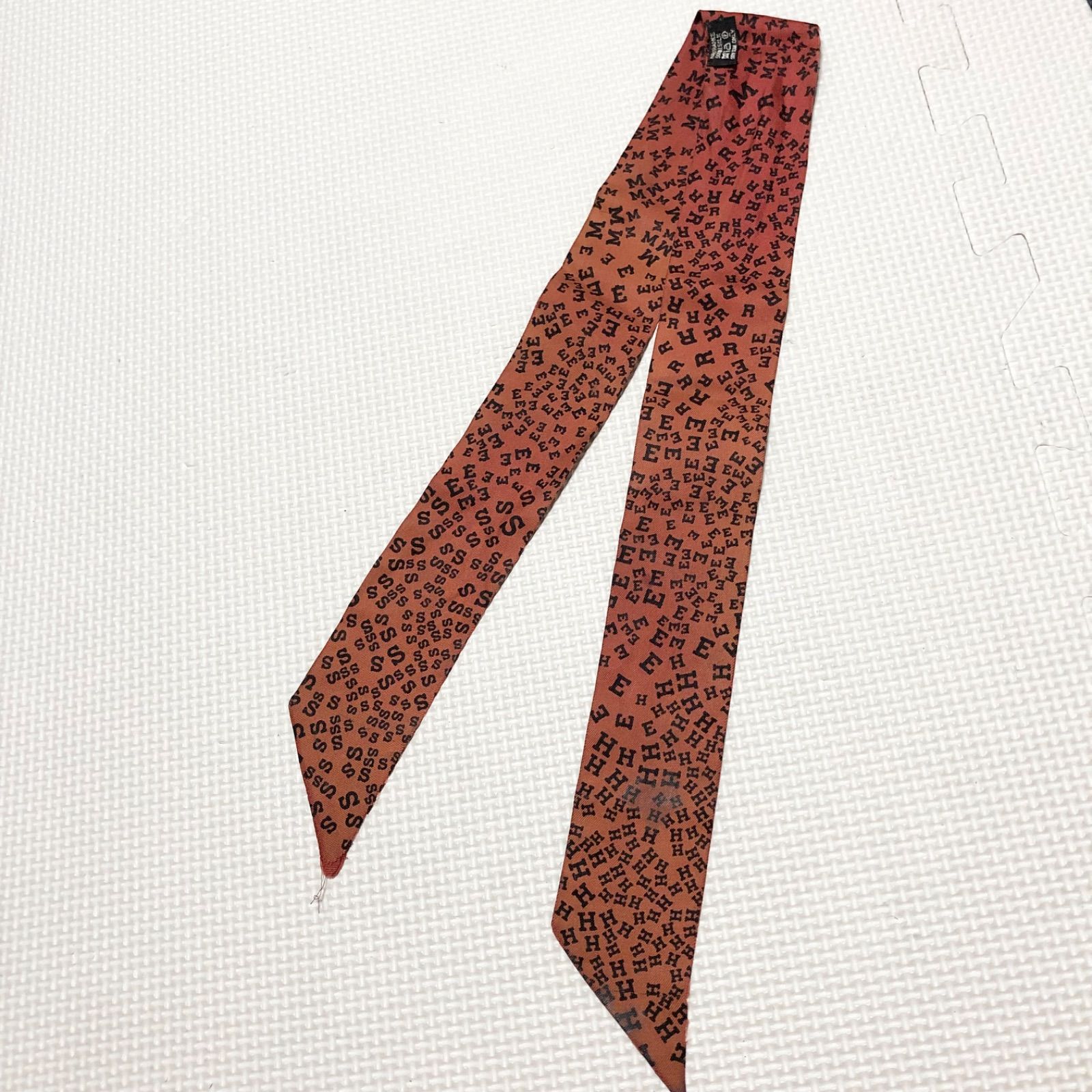 HREMES エルメス スカーフ ツイリー H柄 総柄 箱付き 楽天市場】HERMES エルメス ツイリー スカーフ 062849S