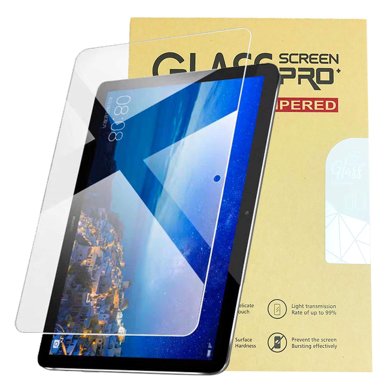 特価セール】MediaPad T5 10 対応 強化ガラスフィルム 10.1インチ 液晶 ...