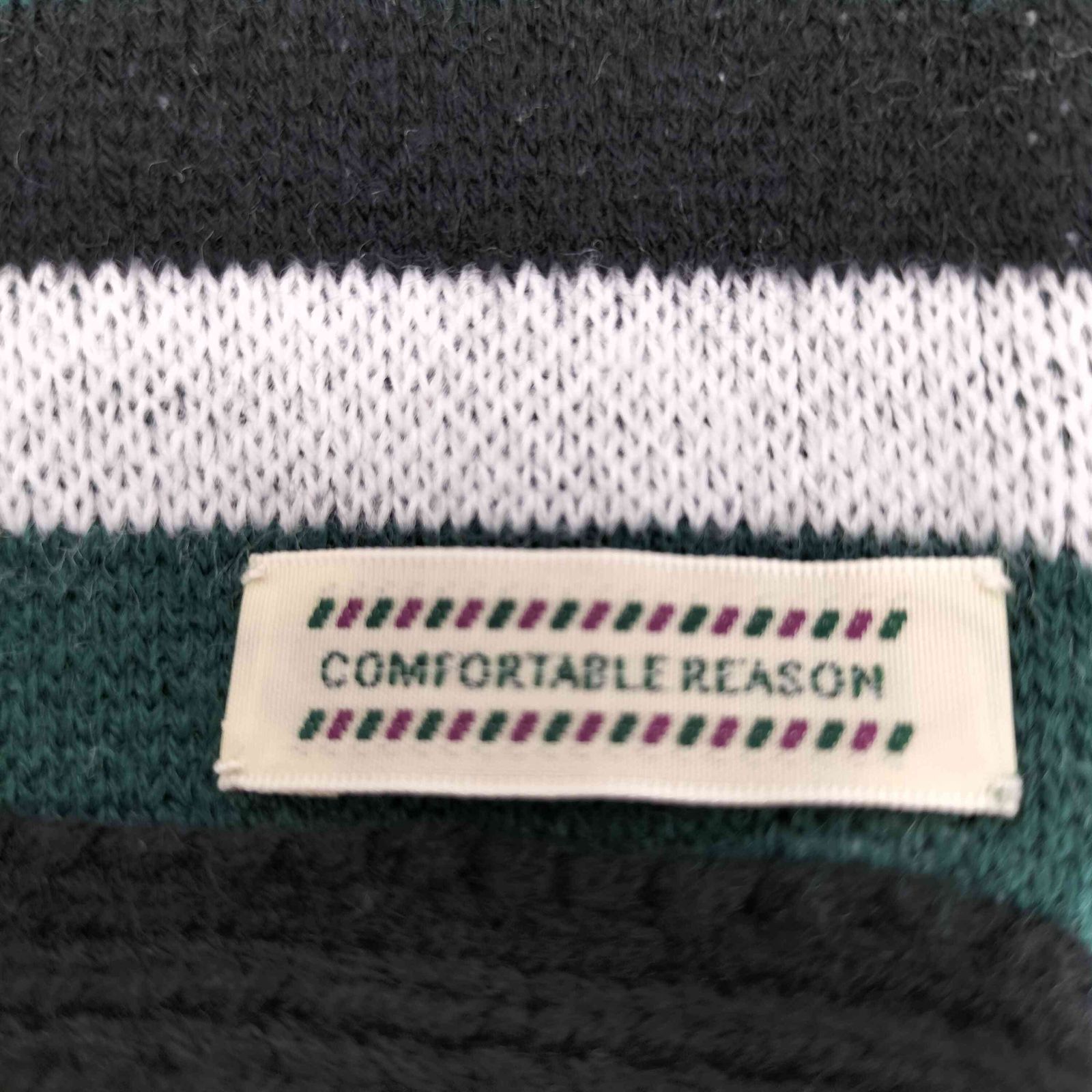 コンフォータブルリーズン COMFORTABLE REASON 23AW Reversible Scarf