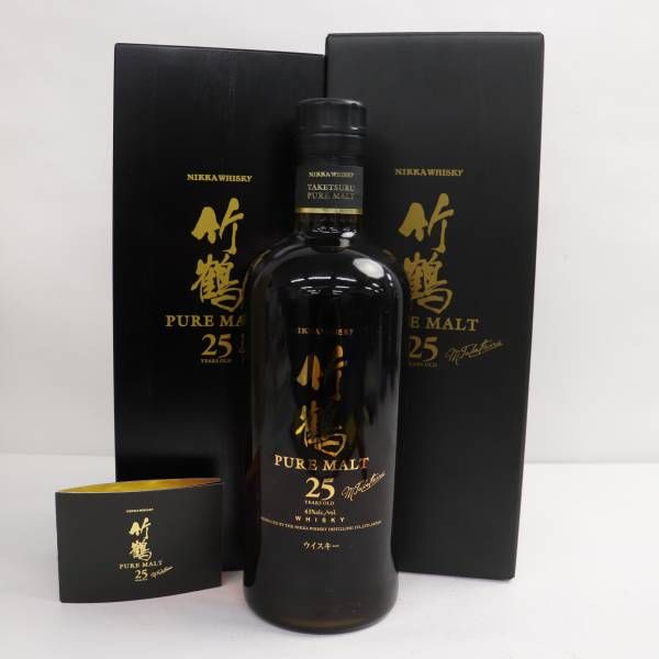 NIKKA（ニッカ） 竹鶴 25年 ピュア モルト 43％ 700ml T23C310033