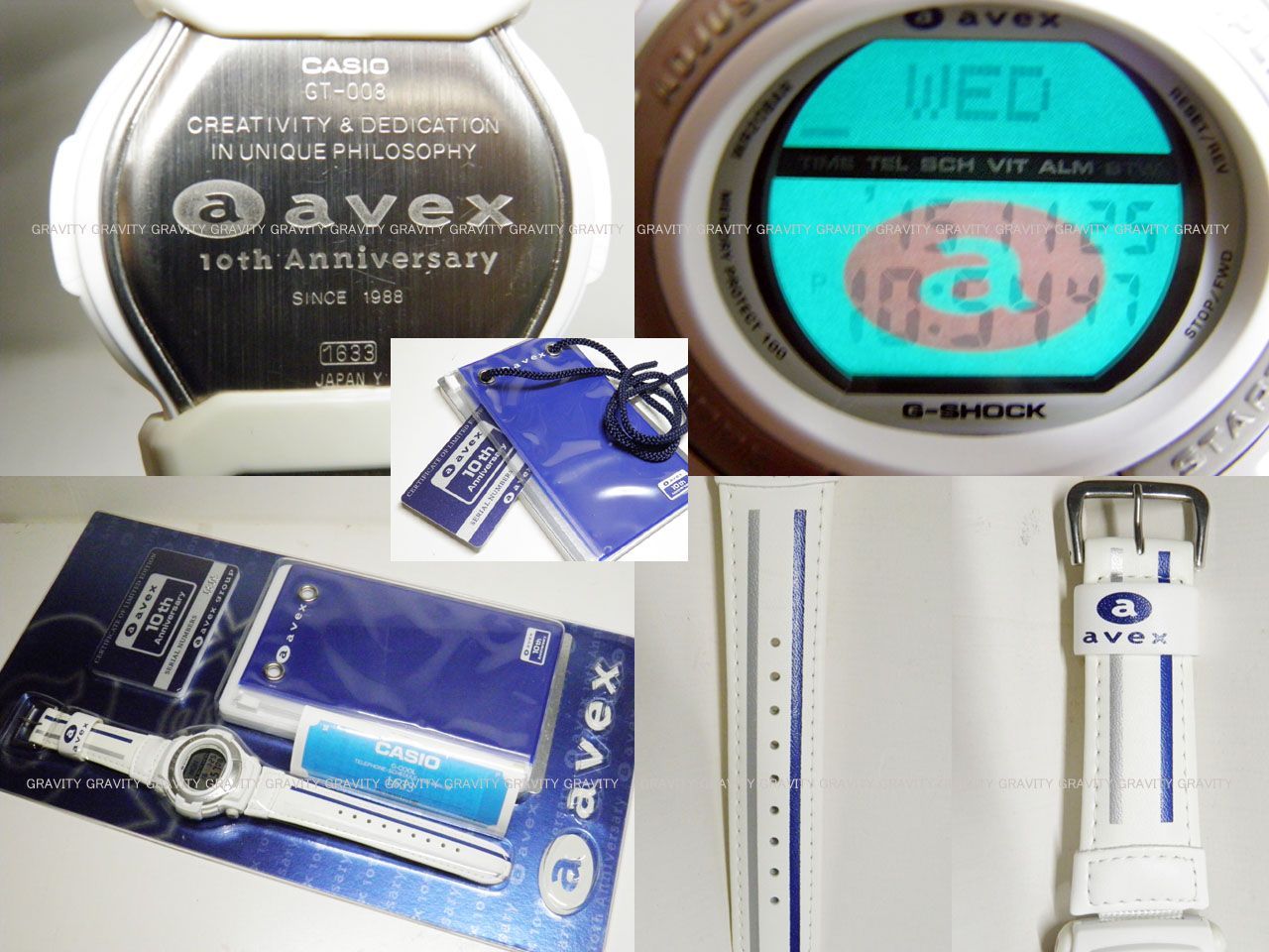 CASIO(カシオ)G-SHOCK(ジーショック）GT-008 avex(エイベックス）10TH ANNIVERASRY(10周年記念9モデル G-COOL(ジークール）【未使用品】