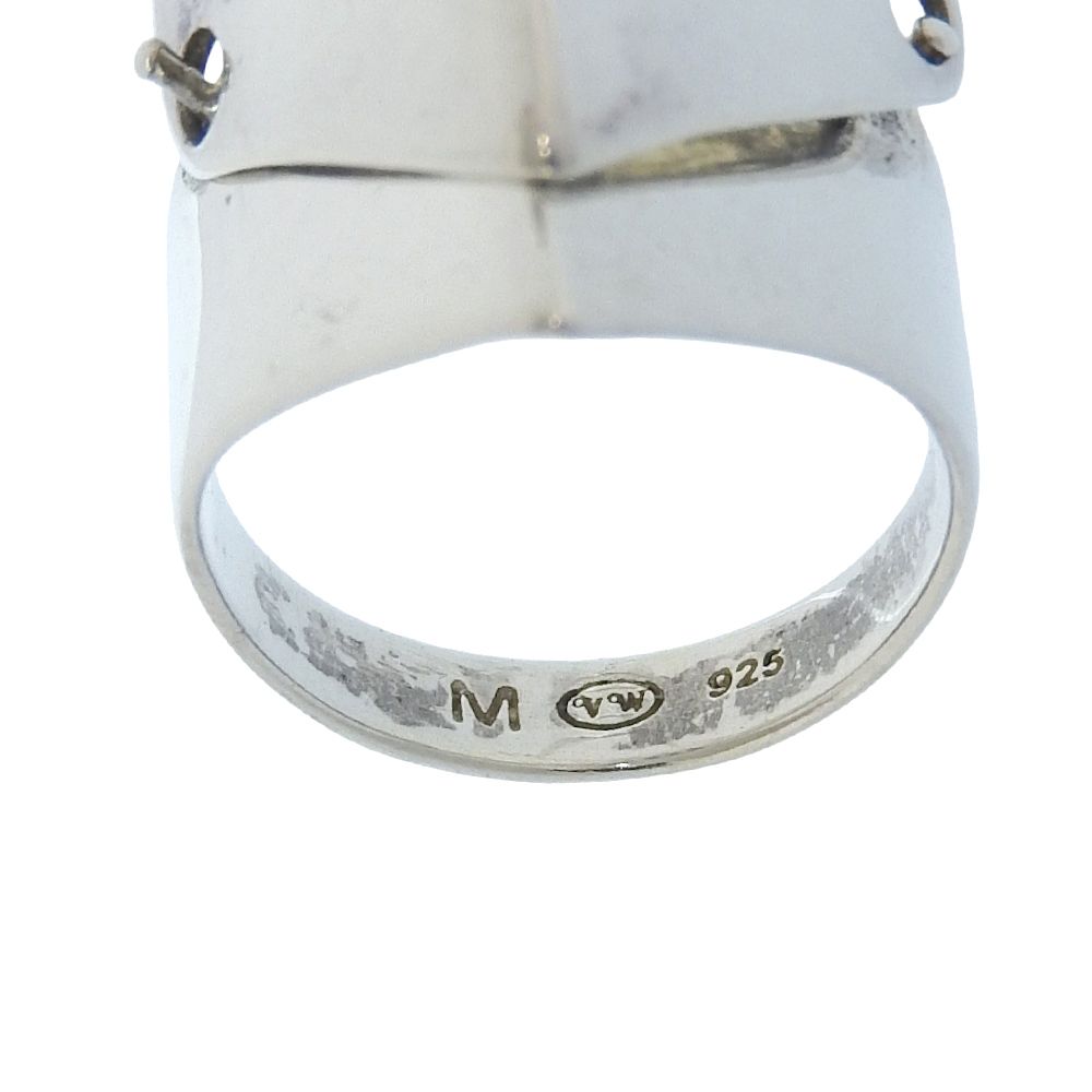 ヴィヴィアンウエストウッド アーマーリング JSB刻印 初期 SV925 90s Vivienne Westwood - レアJSB刻印/美品VivienneWestwood