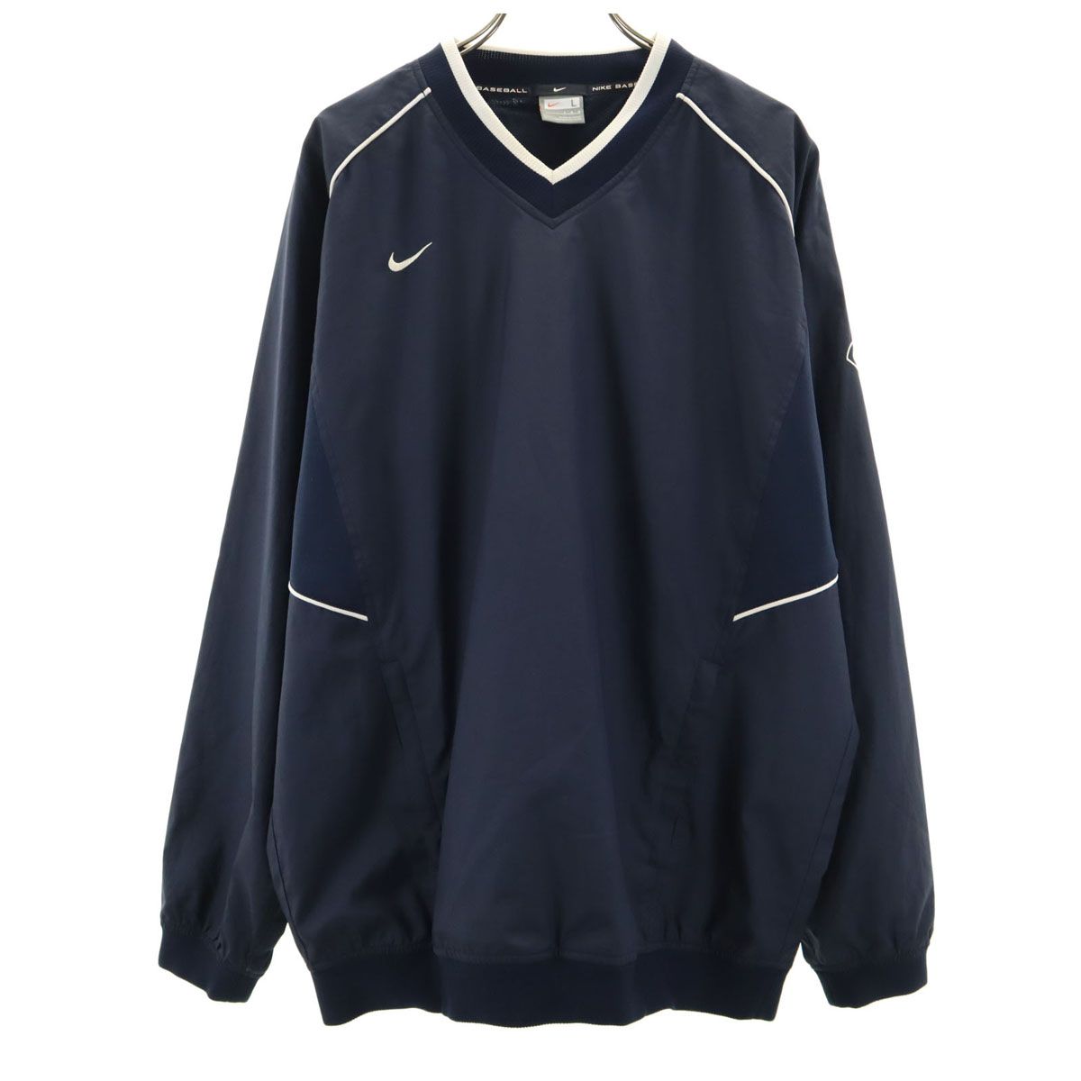 NIKE ナイキ 長袖 ピステ L ネイビー メンズ 古着 - メルカリ