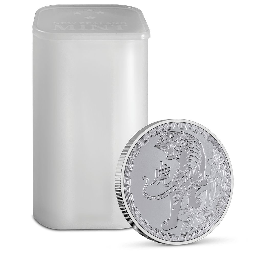 2022年(新品)1オンス銀貨「パックマン ゴースト型 スタッカー」ニウエ 純銀