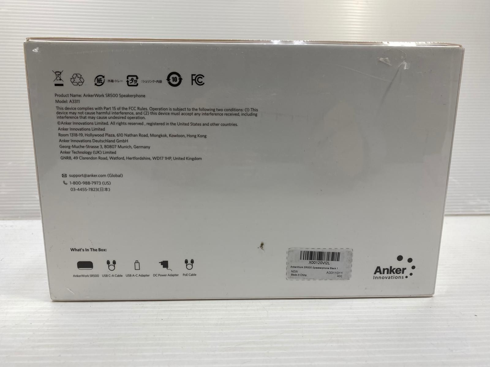 未開封品】AnkerWork SR500 Speakerphone 会議用マイク