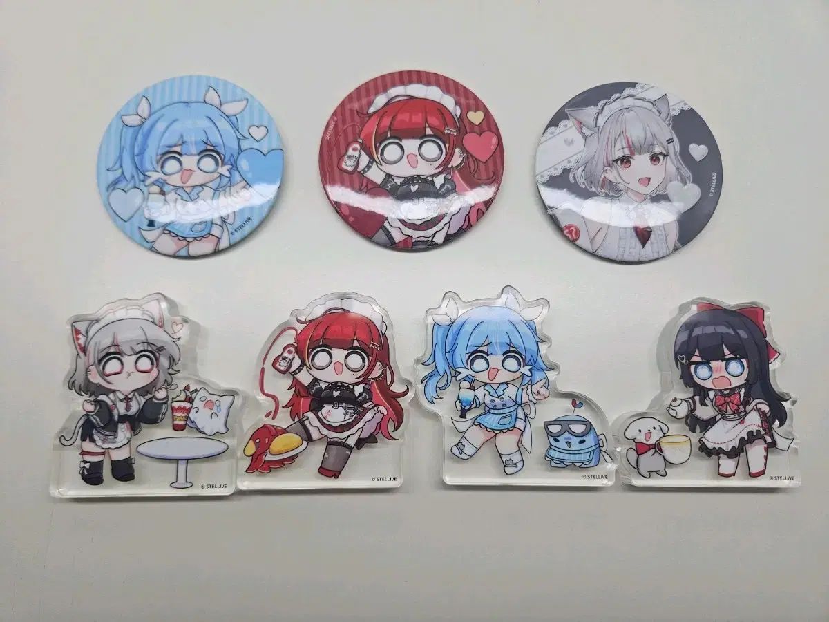 StelLive ANIPLUS コラボ ころっと コロっと 缶バッジ まとめ売り