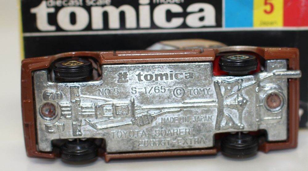 USED 傷有トミカ 黒箱 5 トヨタ ソアラ 2800GTエクストラ1/65