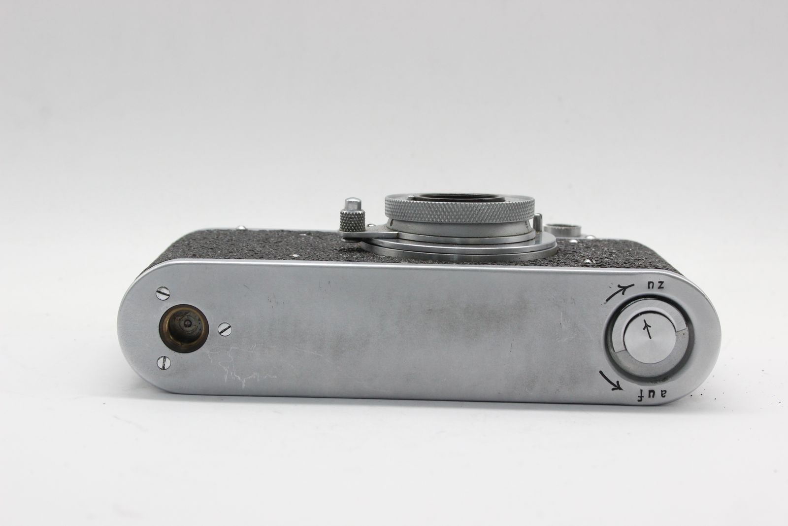 返品保証】 フェイクライカ Leica DRP Elmar 50mm F3.5 レンジ 