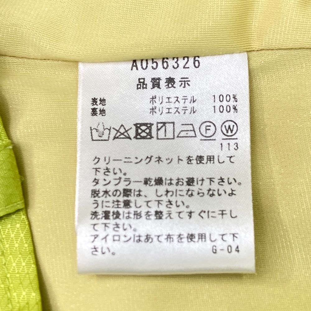 サイズ：38 ARCHIVIO アルチビオ 裏地付プリーツスカート グリーン系