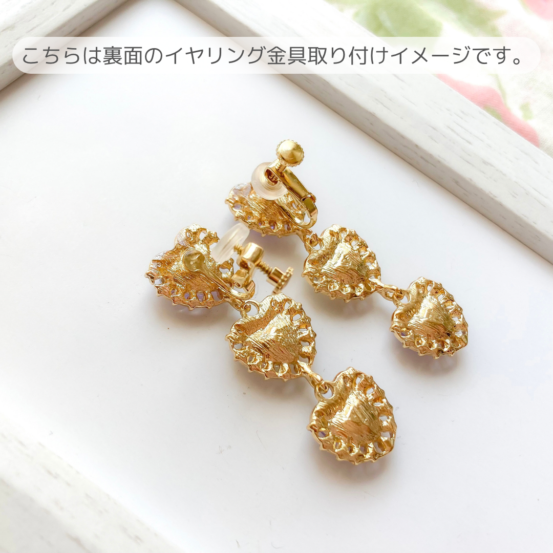 公式オンラインショップ 【極品】ハート型ダイヤモンドの耳飾り04