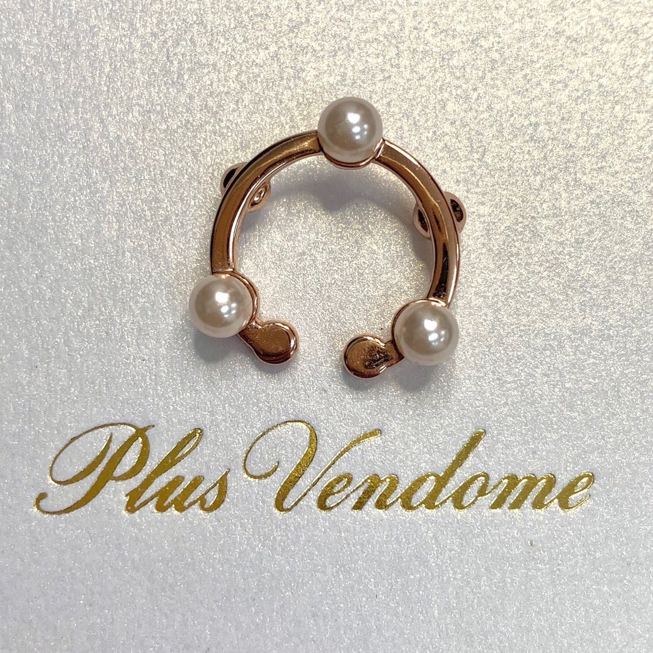 極美品⭐️ PLUS VENDOME】 プラスヴァンドーム イヤーカフ 3点セット 
