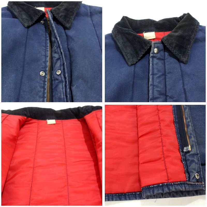 80s vintage Walls 襟コーデュロイ ダック パデットジャケット