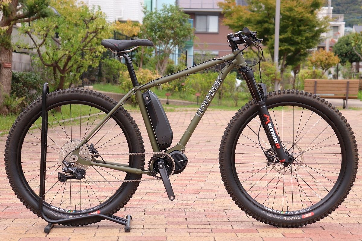 東洋フレーム TOYO FRAME AEB シマノ デオーレ M4100 MIX 10S クロモリ マウンテンバイク E-BIKE 芦屋店