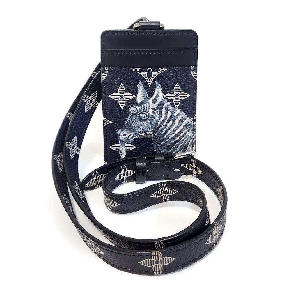 ルイヴィトン LOUISVUITTON モノグラムサバンナ ポルト・バッジ