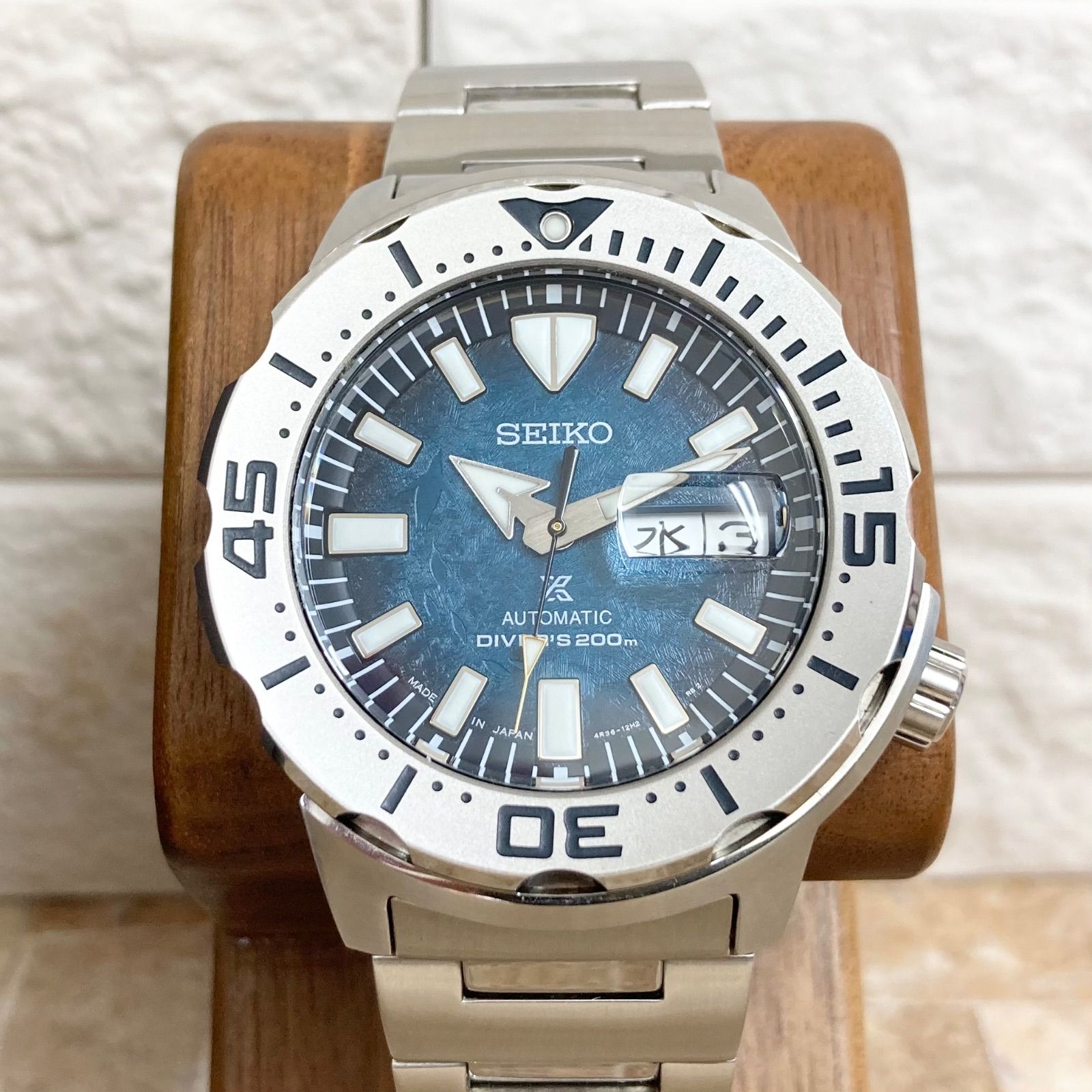 SEIKO 自動巻きダイバーズウォッチ 200m防水 made in Japan